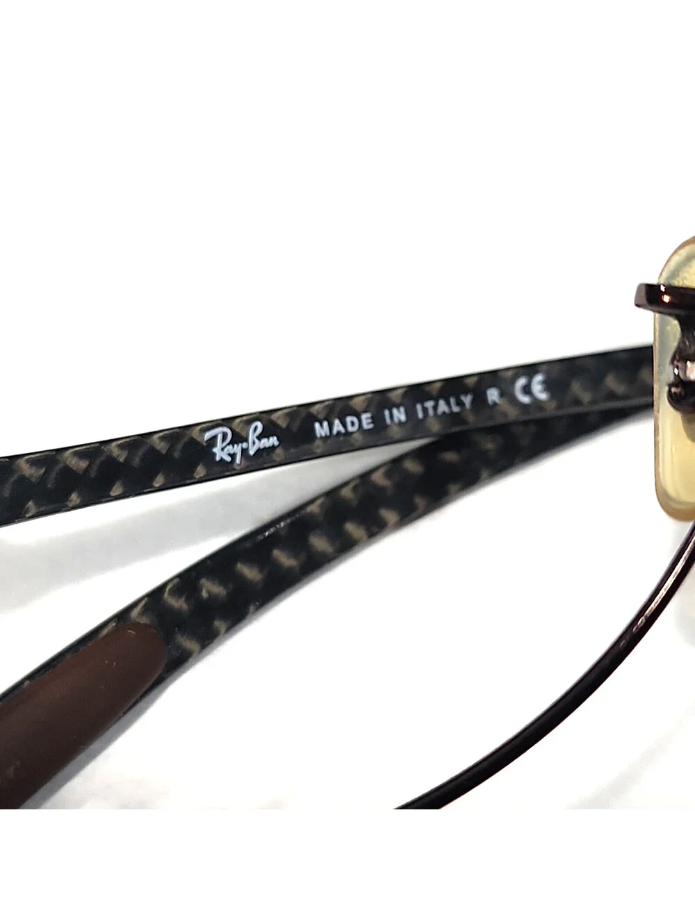 Ray Ban RB8301 014 Brown Carbon Fiber Sunglasses Frame 56-14